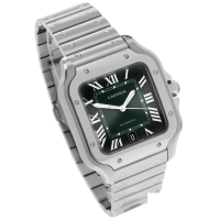Replica Cartier Santos de Cartier Green Face  (600102CH)