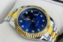 Replica Rolex DateJust 36mm Blue Diamond Dial (100506CH)
