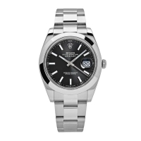 Replica Rolex DateJust Black Face (100509CH)