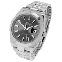Replica Rolex DateJust Grey Dial (100503CH)