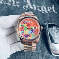 Replica Rolex Day/Date Rose Gold (100209CH)